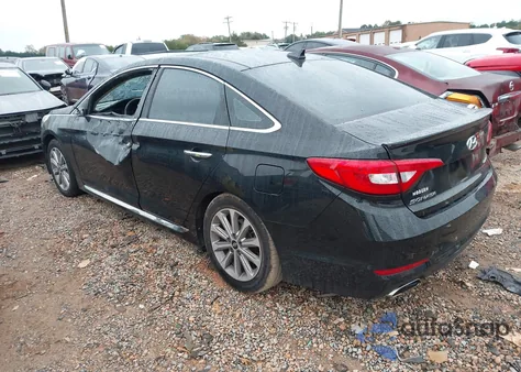 2016 Hyundai Sonata Limited из США, поврежденный, VIN 5NPE34AF8GH428595